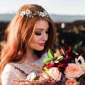 Paris By Debra Moreland High Garden Convertible Hair Wreath NWT